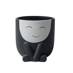 JYW2112 Addorable ceramic Animal pots with hand painting