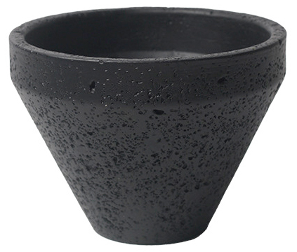 JYW125 Stone effect tapered cement plant pot