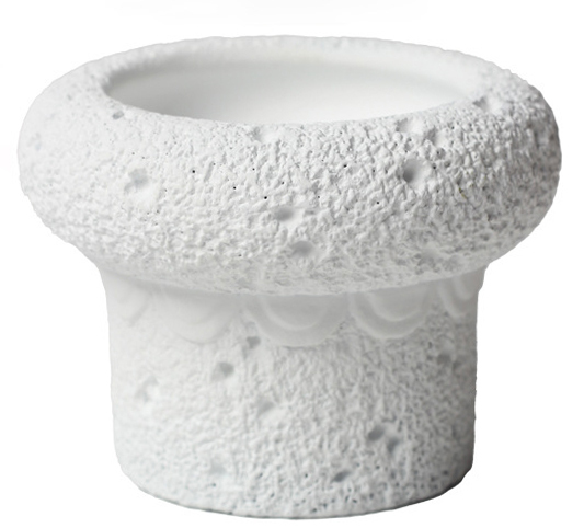 JYW143 Lava effect indoor cement pots