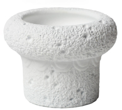 JYW143 Lava effect indoor cement pots