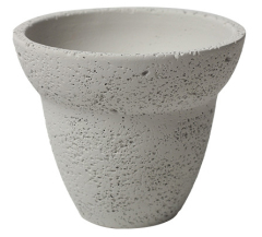JYW126 Stone effect tapered cement plant pot