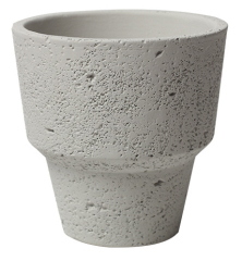 JYW122 Stone effect cement plant pot