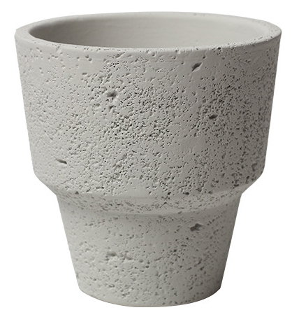 JYW122 Stone effect cement plant pot