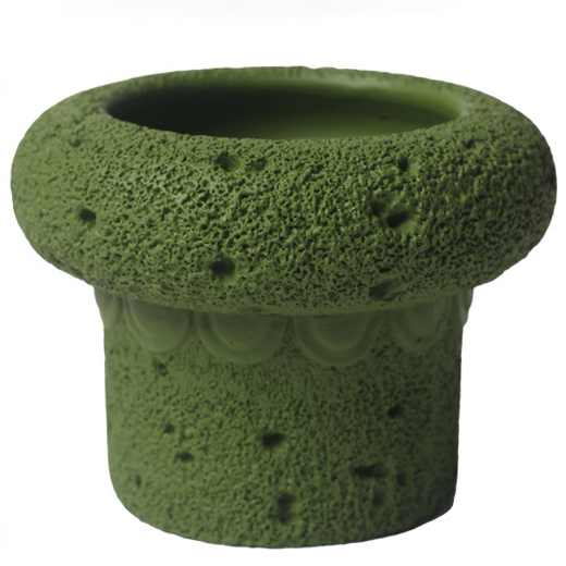 JYW143 Lava effect indoor cement pots