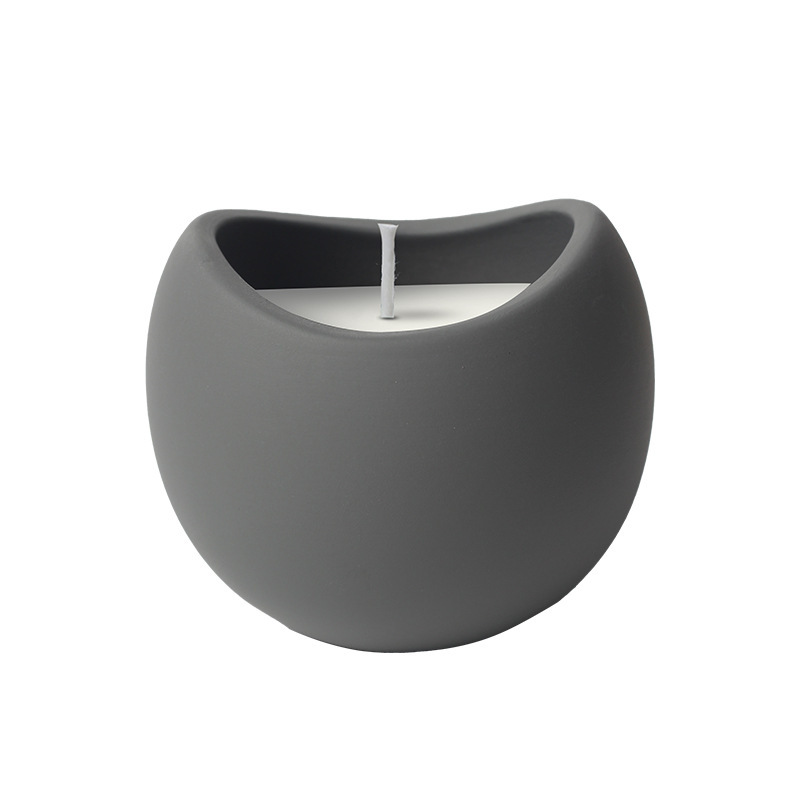 JWCV3014 New design cement candle vessel
