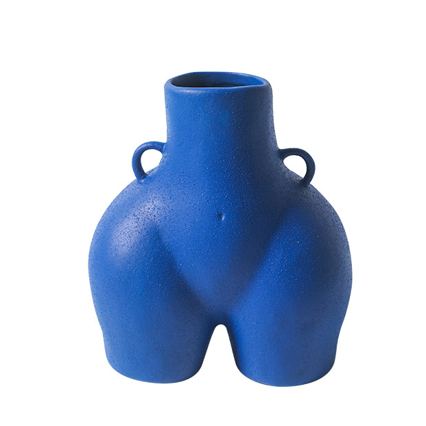 JYW2120 Home decoration body design ceramic vase for indoor use
