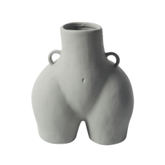 JYW2120 Home decoration body design ceramic vase for indoor use