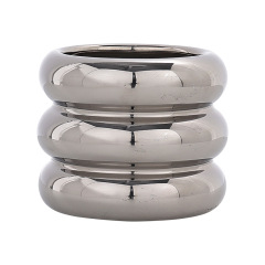 JYW2115 Hot sale ceramic indoor planter pot with pearlized finish
