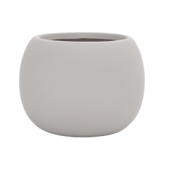 JYW2121 Ball shaped indoor ceramic garden planter pot