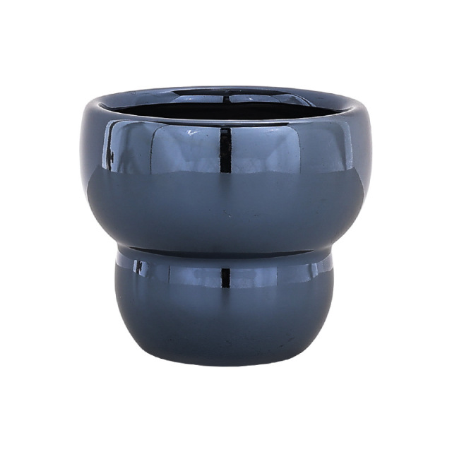 JYW2114 Best selling ceramic planter with pearlized finish