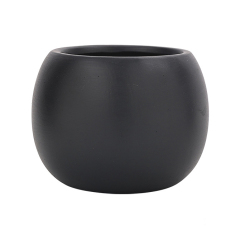 JYW2121 Ball shaped indoor ceramic garden planter pot