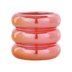 JYW2115 Hot sale ceramic indoor planter pot with pearlized finish