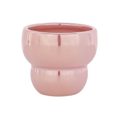 JYW2114 Best selling ceramic planter with pearlized finish