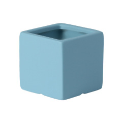 JYW2126 Square ceramic pot with various colors