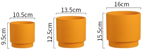 JYW2131  Hot sale indoor garden ceramic plant pot for home decoration