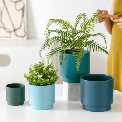 JYW2131  Hot sale indoor garden ceramic plant pot for home decoration