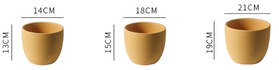 JYW2130  Best Selling solid color ceramic indoor garden planter pots