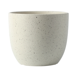 JYW2129  Taper shaped ceramic planter pot for indoor and outdoor use