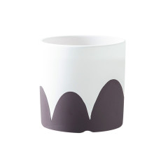 JYW2135 Adorable Hand painted ceramic cylinder planter pots