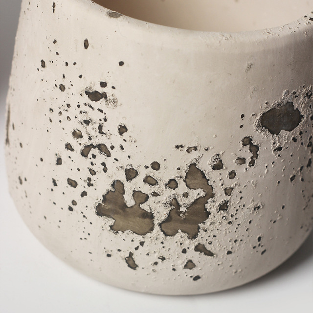 JYW2151 New design ceramic planter with weathering effect