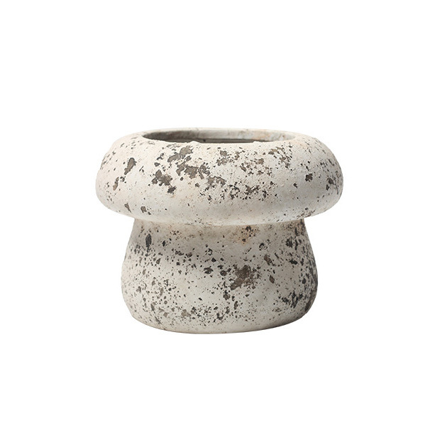 JYW2154 New arrival ceramic planter pot with weathering effect