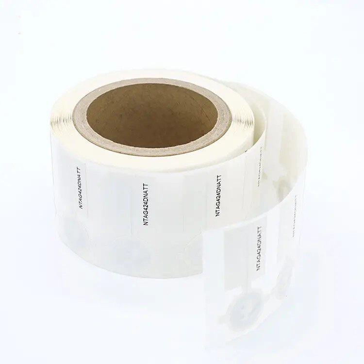 13.56MHZ RFID Tag Label factory NXP NTAG424 DNA TT Anti-counterfeit RFID Sticker