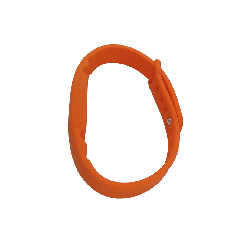 RFID adjustable silicone wristband rubber NFC rfid wristband