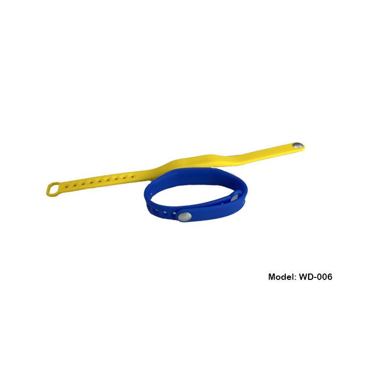 RFID adjustable silicone wristband rubber NFC rfid wristband