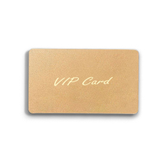 Gold Silver foil Stamping RFID smart card