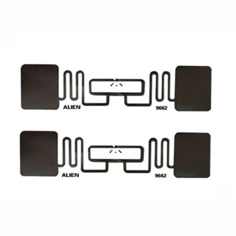 860Mhz-960Mhz Long Distance PET UHF Chip Label Printable U8 U9 Rfid tag paper logistics wet inlay