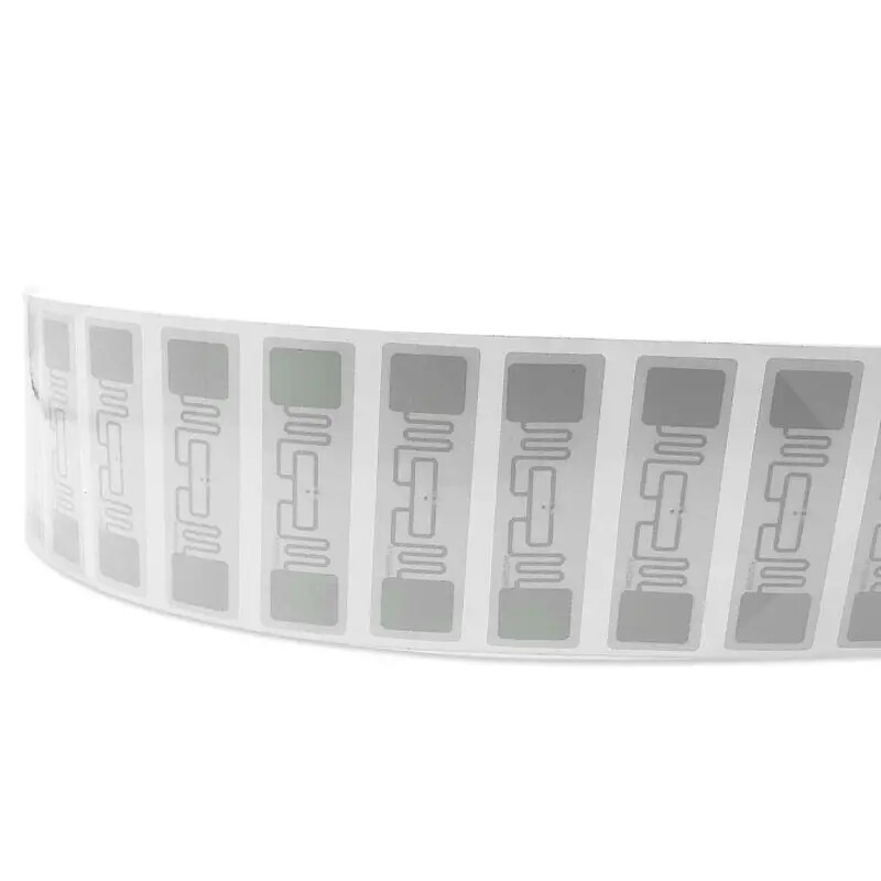 860Mhz-960Mhz Long Distance PET UHF Chip Label Printable U8 U9 Rfid tag paper logistics wet inlay
