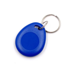 Programmable ABS 13.56MHz RFID MF DES EV1 Keyfob