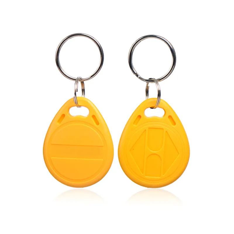 Customize 125khz rfid keyfobs waterproof key ring rfid tag keyfob