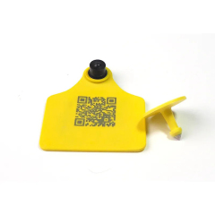 active uhf rfid animal ear tag 134.2 cattle rfid chip ear gps reusable for cow combi e30 rfid ear tag
