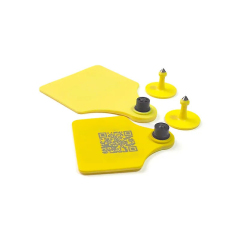 active uhf rfid animal ear tag 134.2 cattle rfid chip ear gps reusable for cow combi e30 rfid ear tag