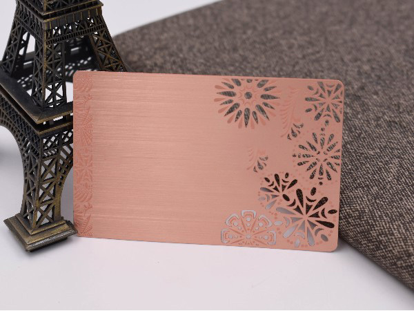 Hot Sell Stainless Steel NFC Metal Business Card Digital Printing Customized Engraved Logo Qr Code Hidden NFC Metal Card