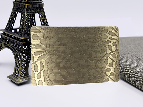 Hot Sell Stainless Steel NFC Metal Business Card Digital Printing Customized Engraved Logo Qr Code Hidden NFC Metal Card