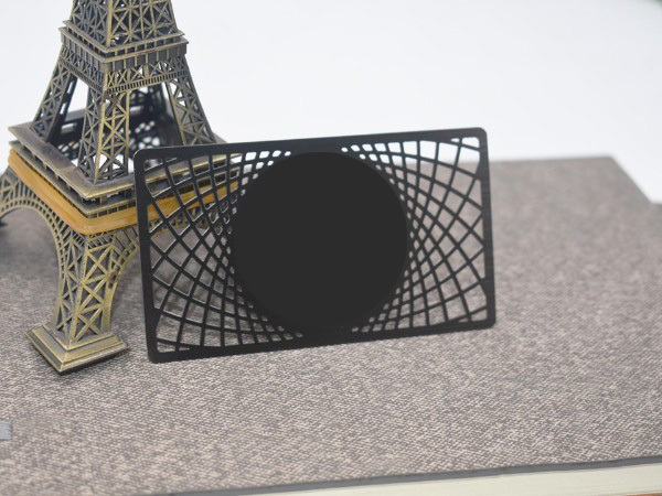 Hot Sell Stainless Steel NFC Metal Business Card Digital Printing Customized Engraved Logo Qr Code Hidden NFC Metal Card