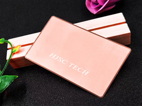 13.56MHz NFC Stainless Steel Metal NFC RFID Business Cards