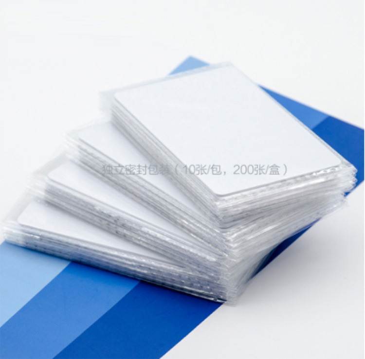 125KHz &13.56MHz RFID White Cards