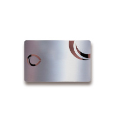 Printable Stainless Steel Smart VIP Membership Cards with NFC Chip