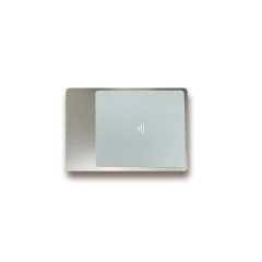 Printable Stainless Steel Smart VIP Membership Cards with NFC Chip