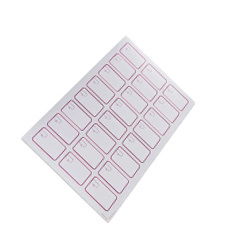 A4 Sheets Layout 3*5/4*5 Prelam PVC Sheet 125khz RFID TK4100 Prox Card Inlay