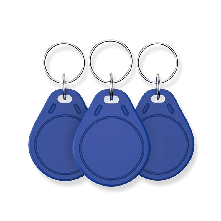 Customize 125khz rfid keyfobs waterproof key ring rfid tag keyfob
