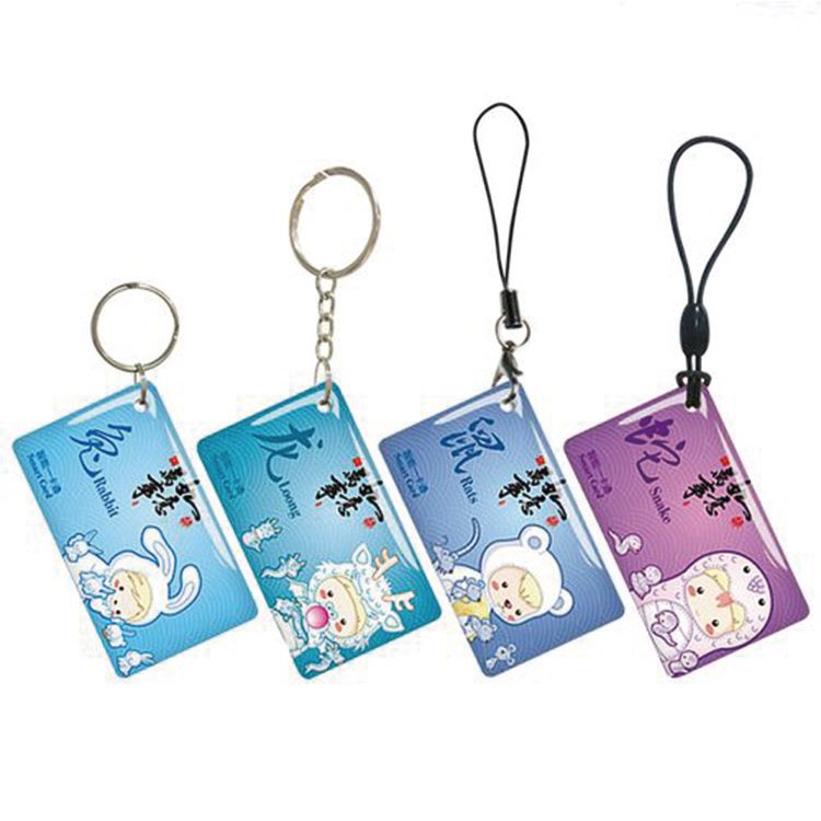 Custom Logo Waterproof RFID Smart Epoxy tag MIFARE NFC Smart Epoxy Keyfob