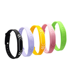 Waterproof RFID Silicone Wristband for NFC Access Control