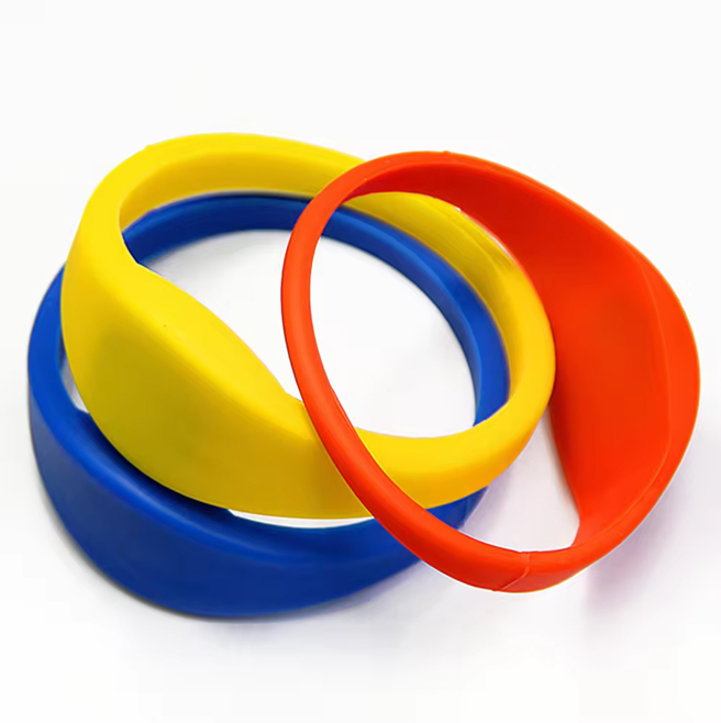Waterproof RFID Silicone Wristband for NFC Access Control