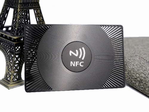 Printable Stainless Steel Smart VIP Membership Cards with NFC Chip