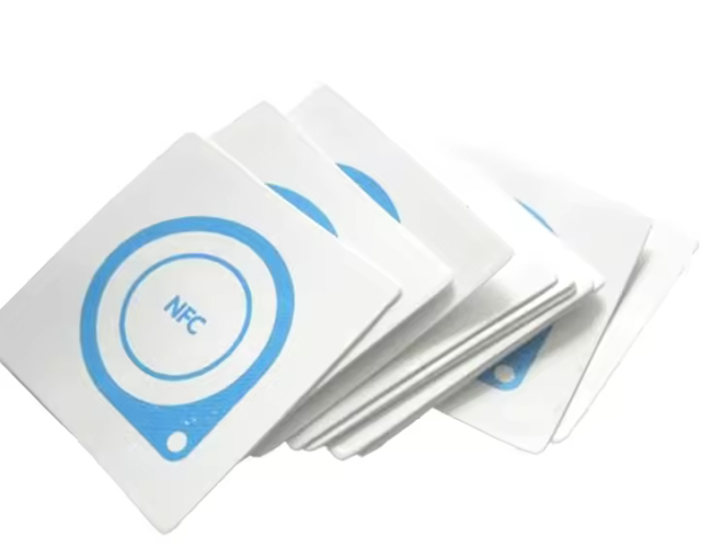RFID Smart NTAG213 HF Chip Epoxy Sticker Sharing Contact Information NFC Social Media Sticker RFID book tag