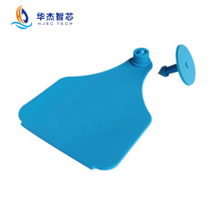active uhf rfid animal ear tag 134.2 cattle rfid chip ear gps reusable for cow combi e30 rfid ear tag